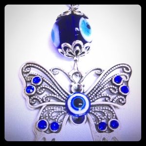 LuckyEye butterflies keychain